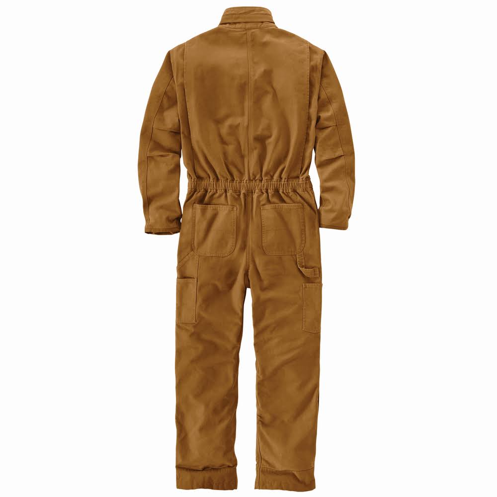 Brown Insulated Duck Coverall J368