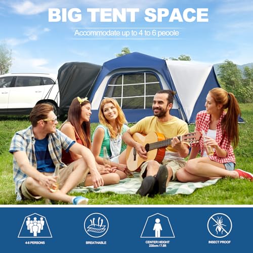 6-Person SUV Tailgate Tent with Porch E395482