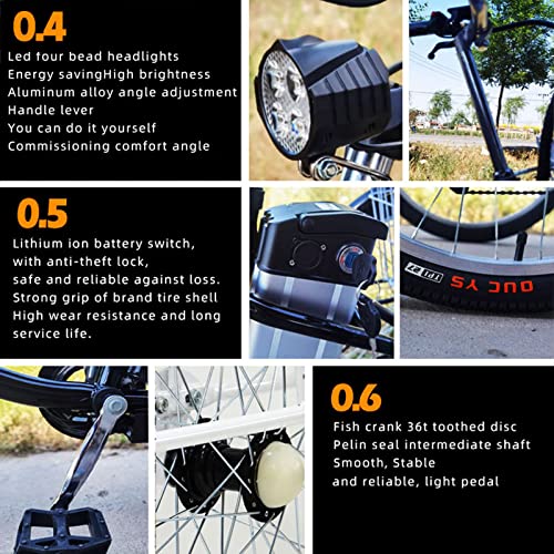 350W 36V Electric Tricycle with Large Basket J730145