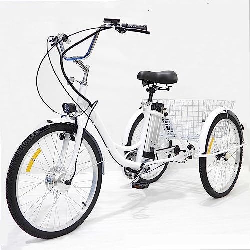 350W 36V Electric Tricycle with Large Basket J730145