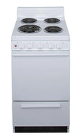 20" Freestanding Coil Electric Range White L8329