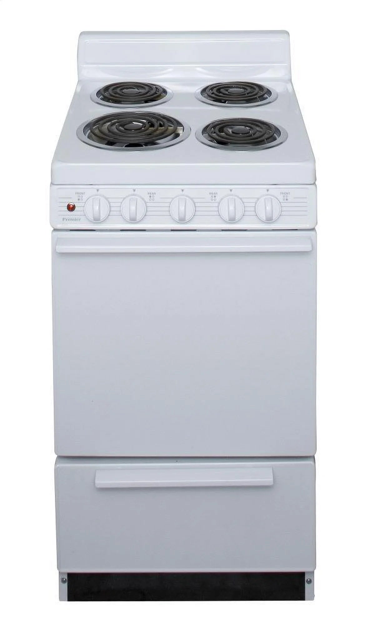 20" Freestanding Coil Electric Range White L8329