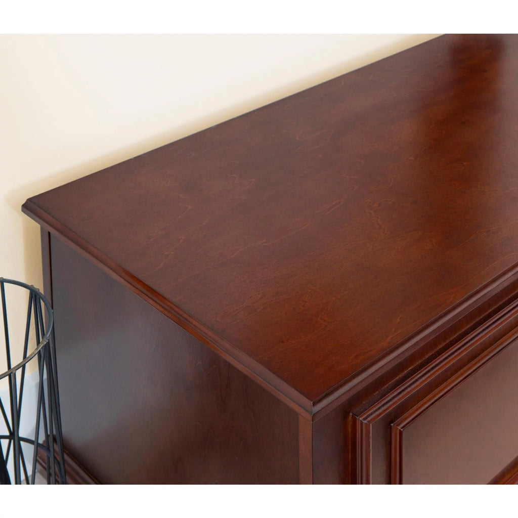 Traditional Cedar Storage Chest, Rich Cherry Finish C1289