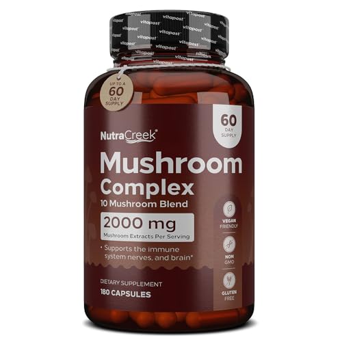 180 Mushroom Capsules X5582