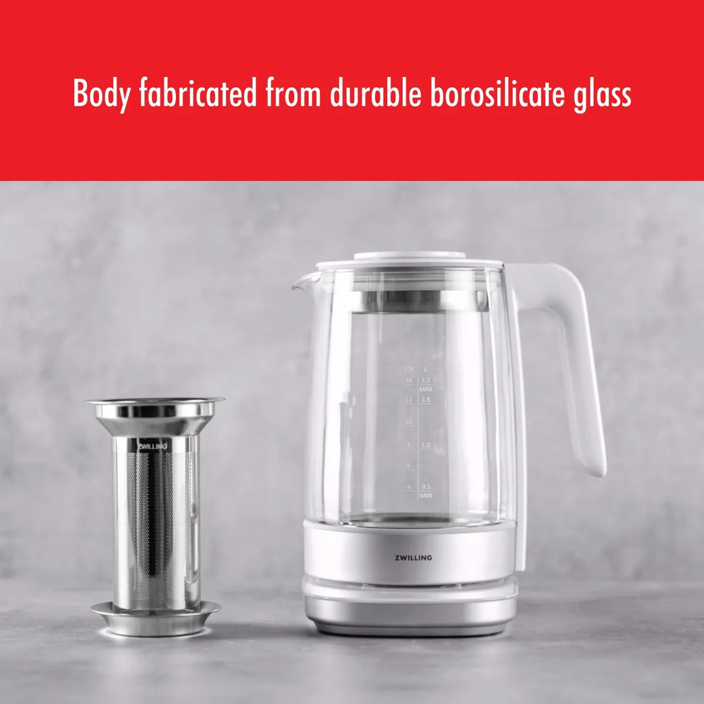 Silver Glass Kettle T133074