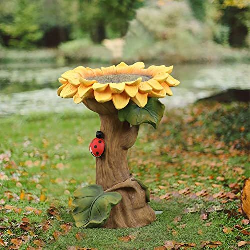 Powder Blue Ceramic 20-in Tall Birdbath O515942