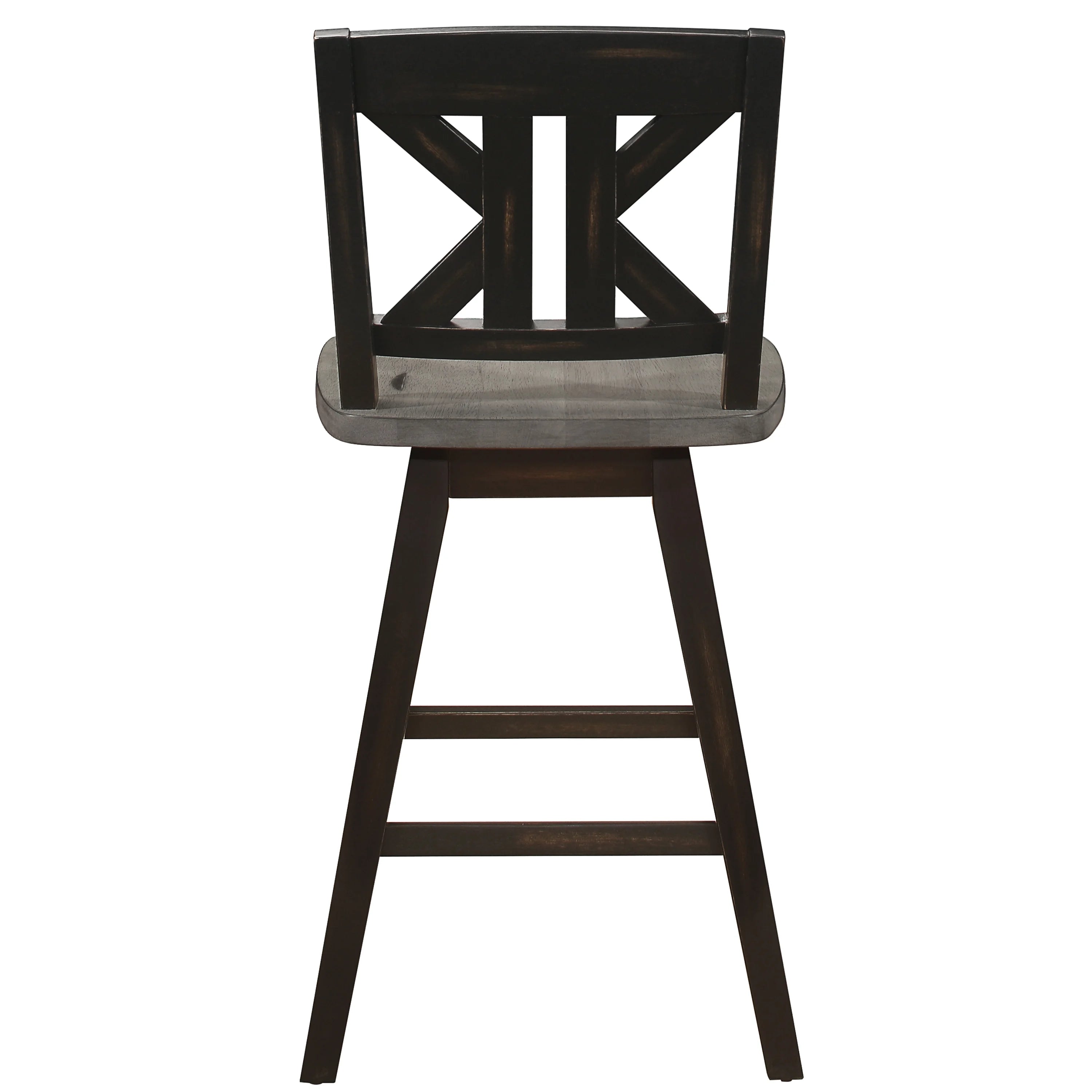 Black Sand-Through Swivel Counter Stool L752
