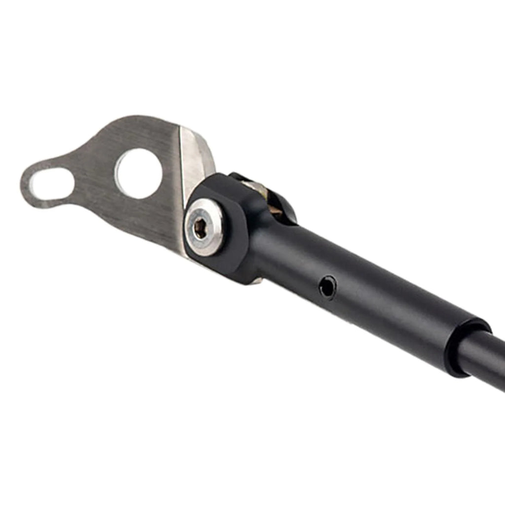 Black Aluminum Single Side Rear Kick Stand H10403