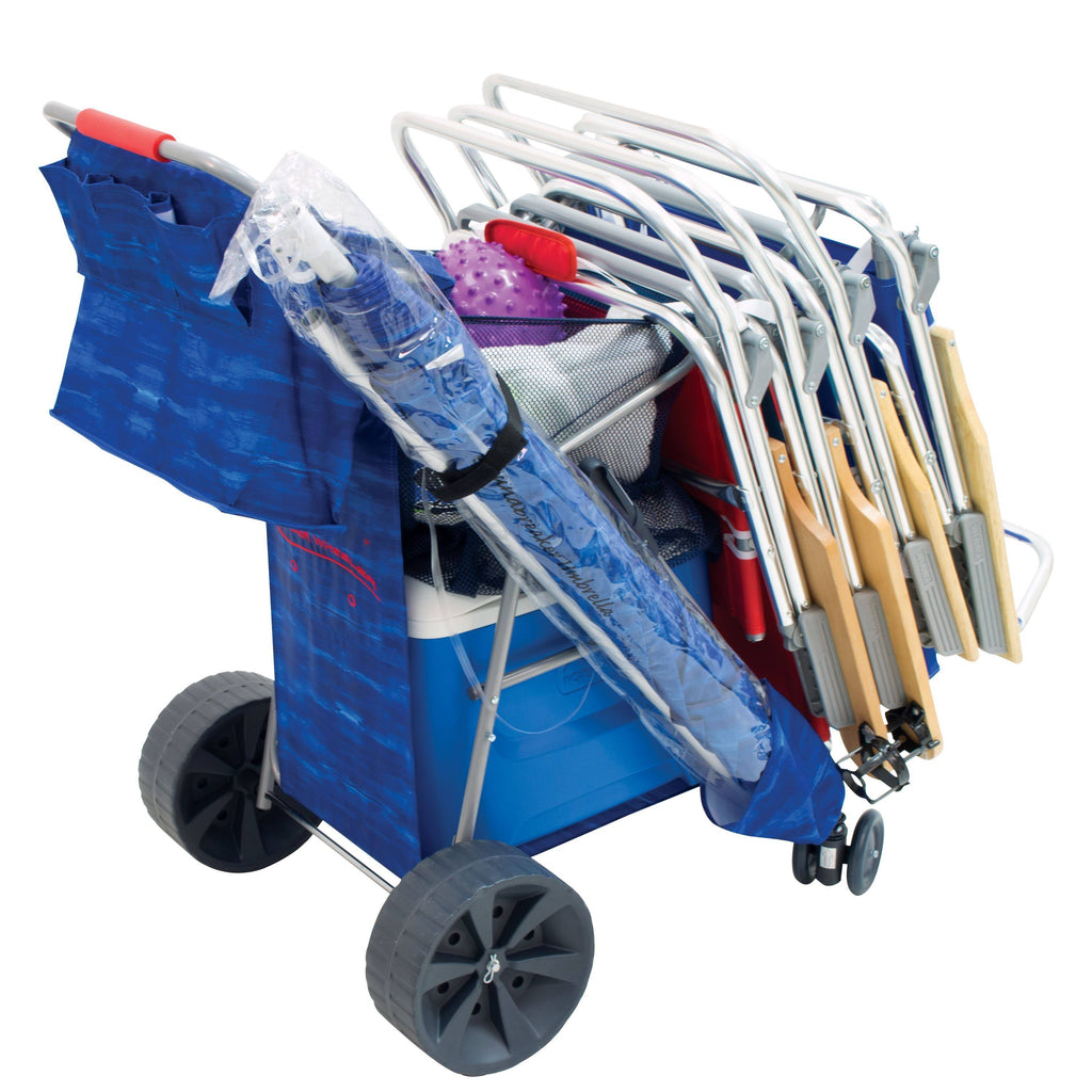 Dark Blue Beach Cart Q955
