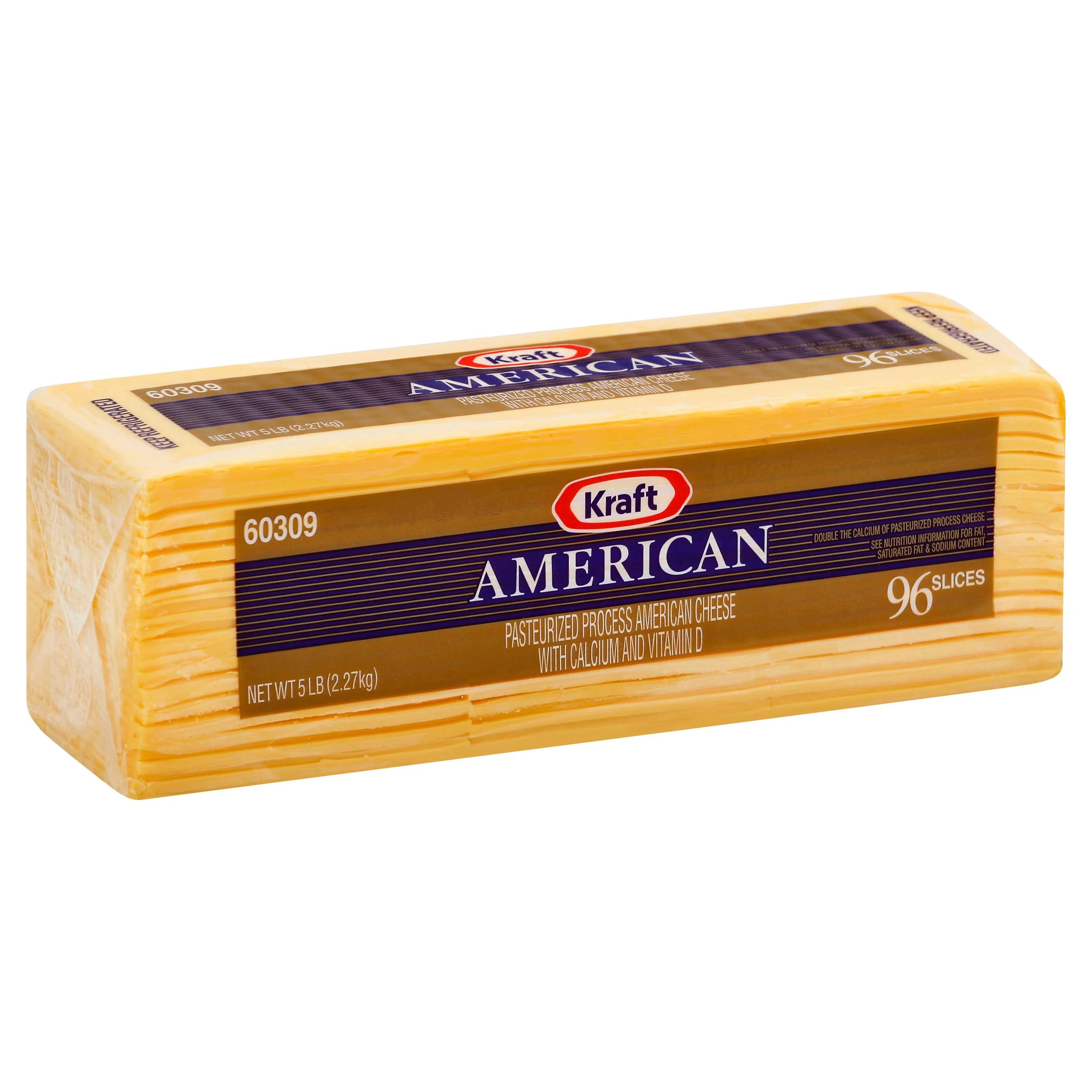 5 Pound American Sliced Cheese R1027