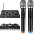Wireless Karaoke Microphone System with 16 Channels UHF Microphone A5774