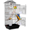 Bird cage 39 inch with Bird Stand Medium Roof Top Large Flight cage H829638