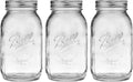 32 oz Mason Jars (3 Pack) with Airtight Lids and Bands B162