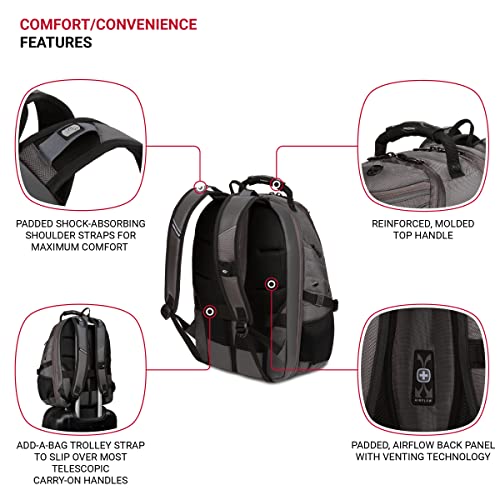 Black 19-Inch Laptop Backpack A203