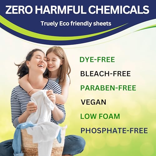 120 Loads Laundry Detergent Sheets R3218