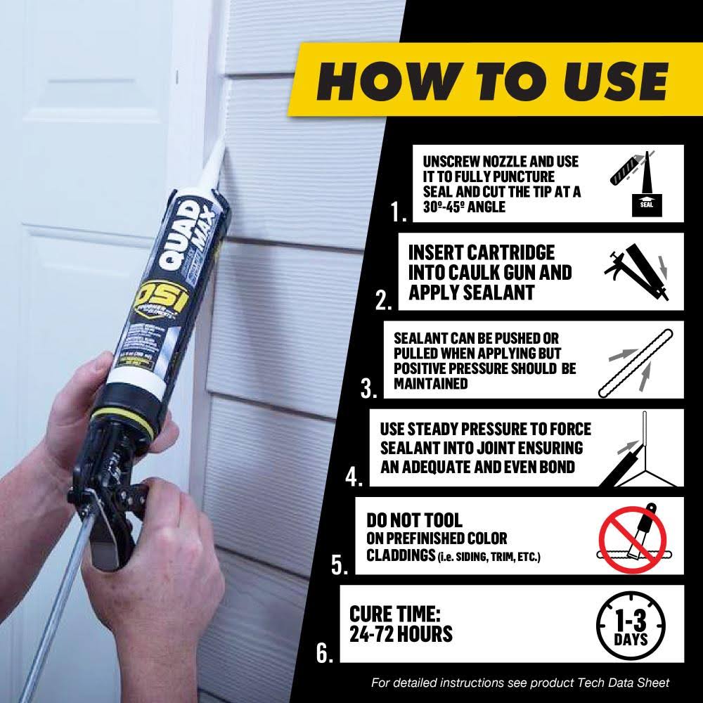 10oz Red Window Door Siding Sealant Caulk 12ct V4102