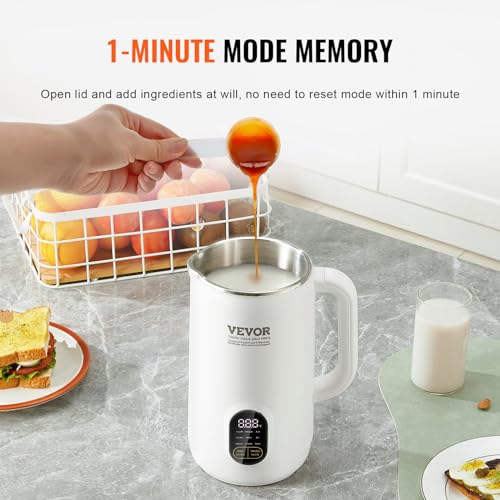 Nut Milk Maker, 800ml/27oz, Automatic Soy Milk Maker with LCD Screen B8866