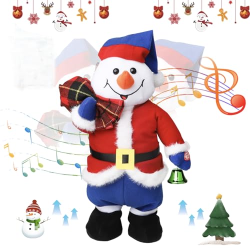 15" Musical Plush Snowman Toy O996971