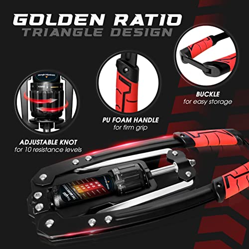 Adjustable Hydraulic Chest Exerciser 22-440lbs C63854
