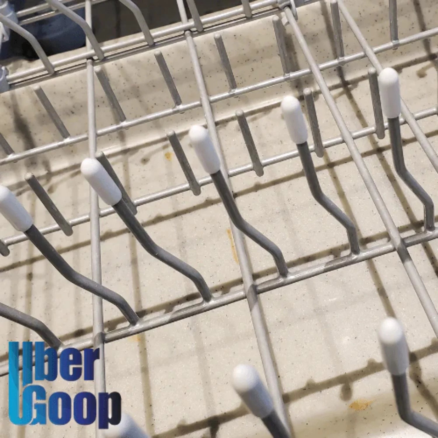 White Dishwasher Rack Repair Coating Kit with 80 Caps - 1/2 oz L91738