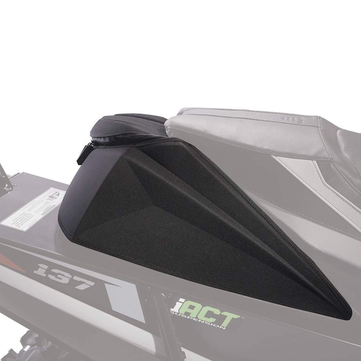 Black Mid Size Tunnel Trail Pack Bag U635