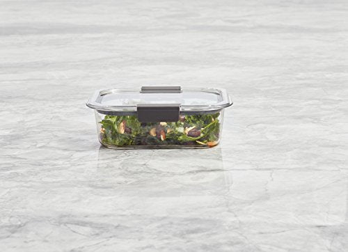 Clear 9.6 Cup Food Storage Container (Pack of 2) Q6975