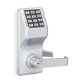 Satin Chrome Electronic Lock L351
