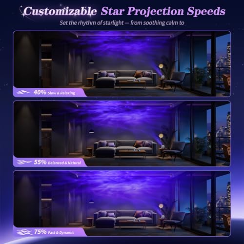 Star Night Light Projector with Remote Control I688994