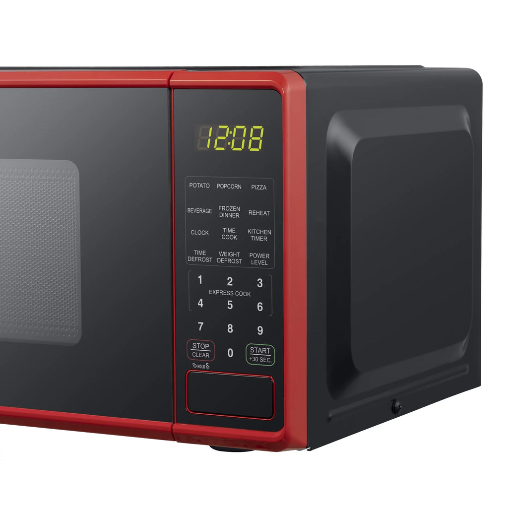0.7 cu. ft. 700 Watts Red Countertop Microwave Oven A5600