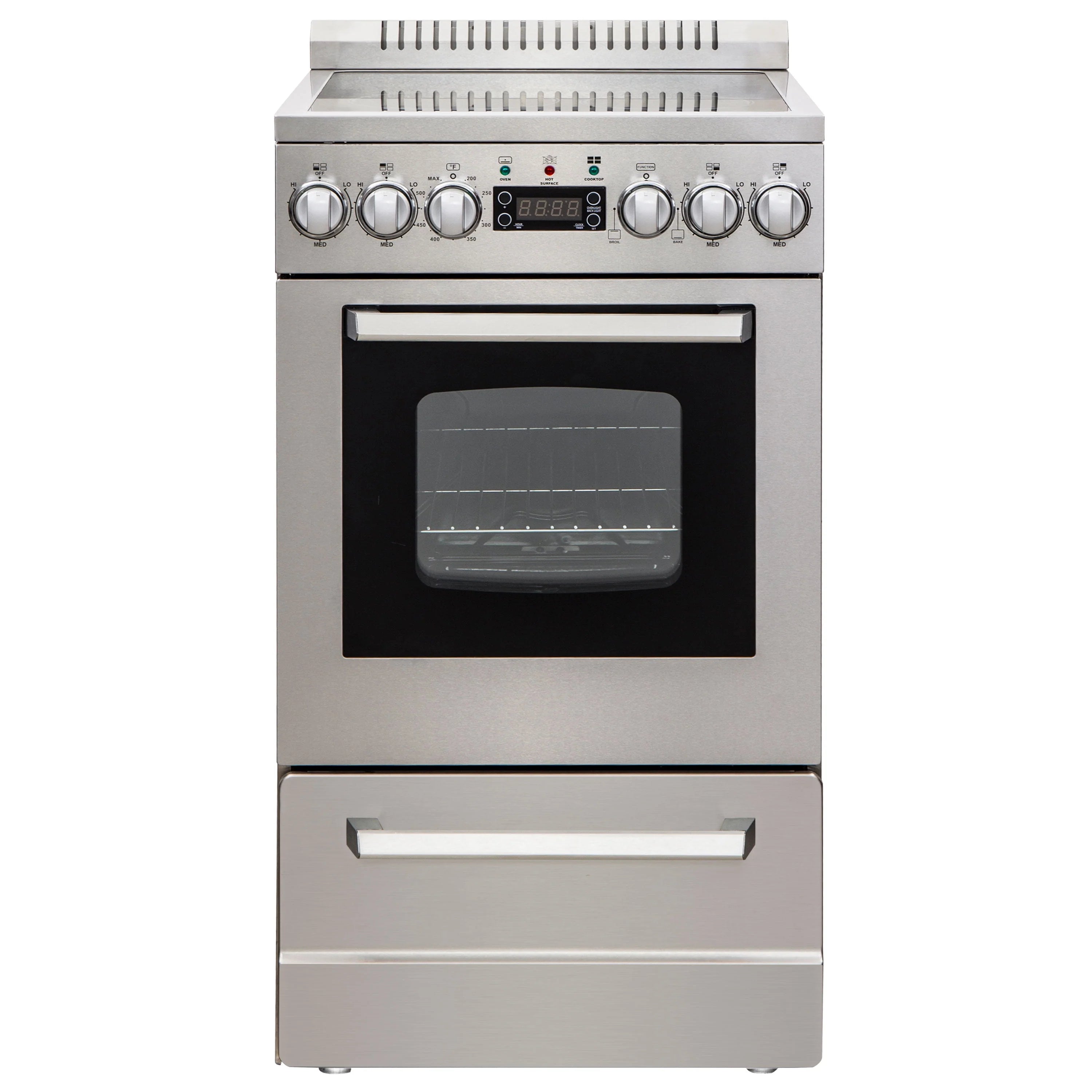Stainless Steel Electric Range Oven W8012