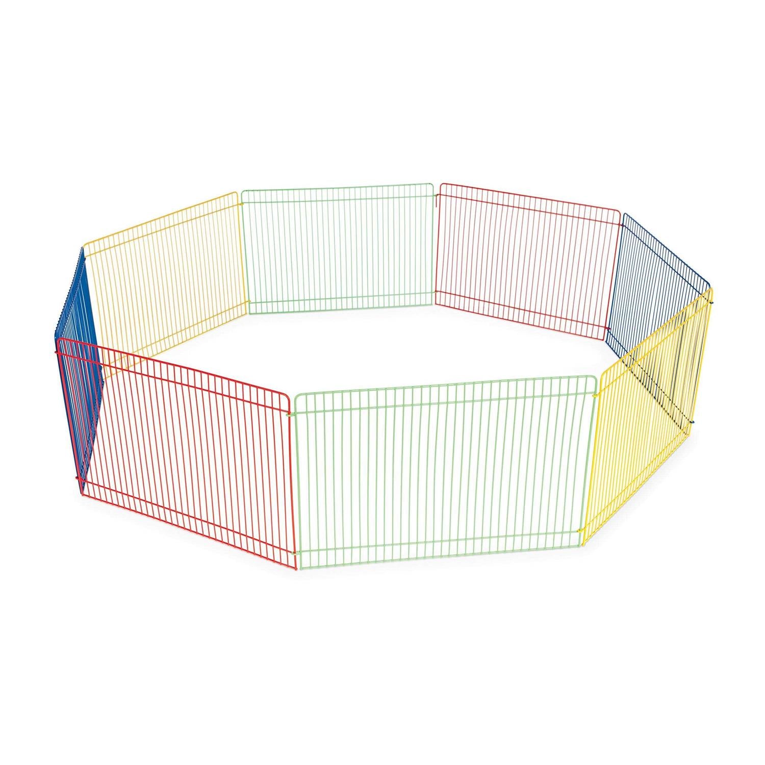 Multi-Color Small Animal Playpen E988