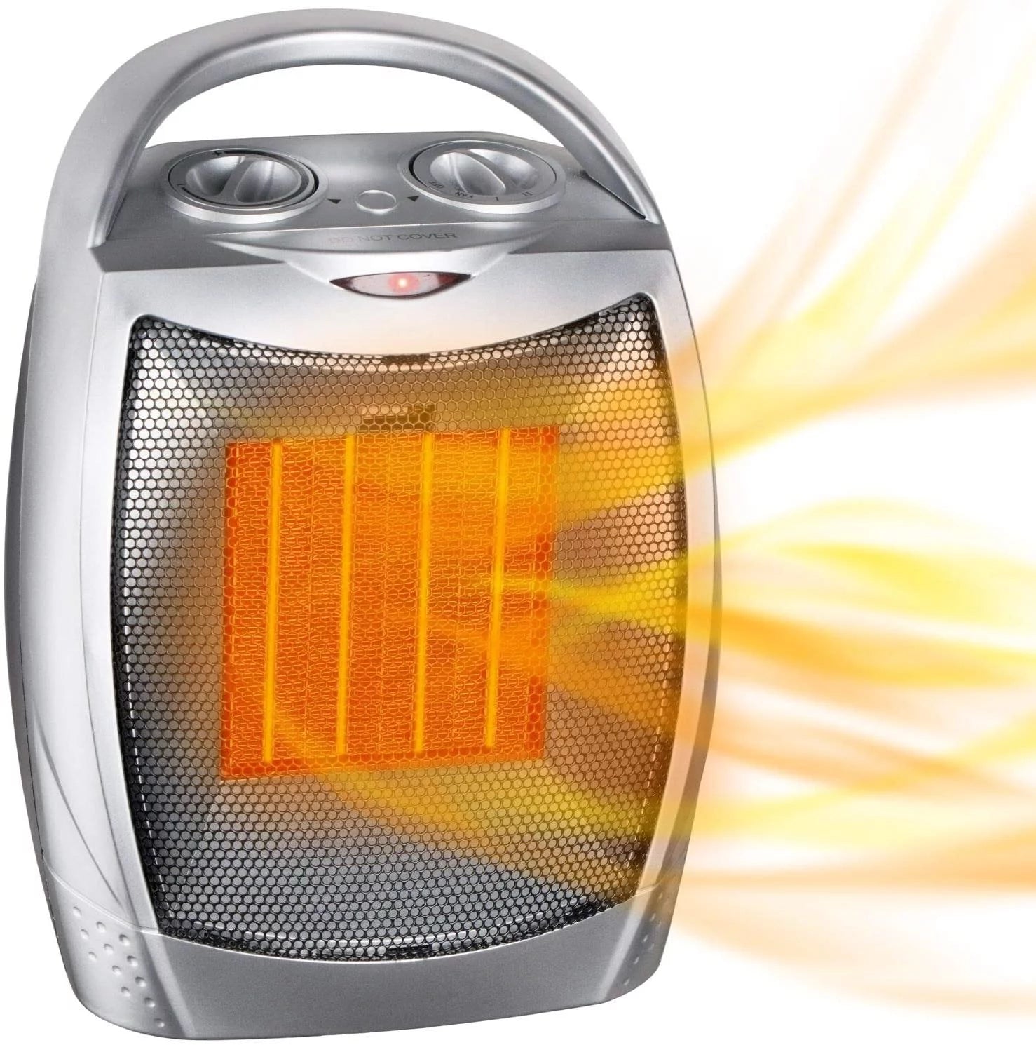 1500W Ceramic Space Heater with Thermostat Q946633