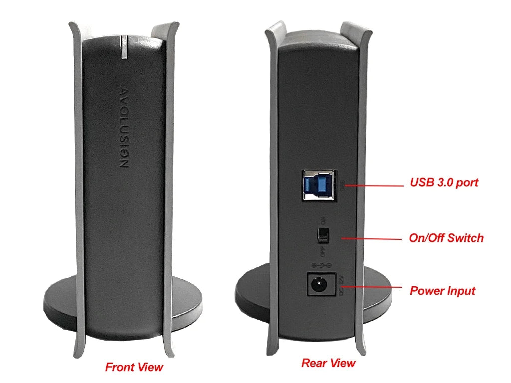 2TB USB 3.0 External Gaming Hard Drive (Grey) Y177