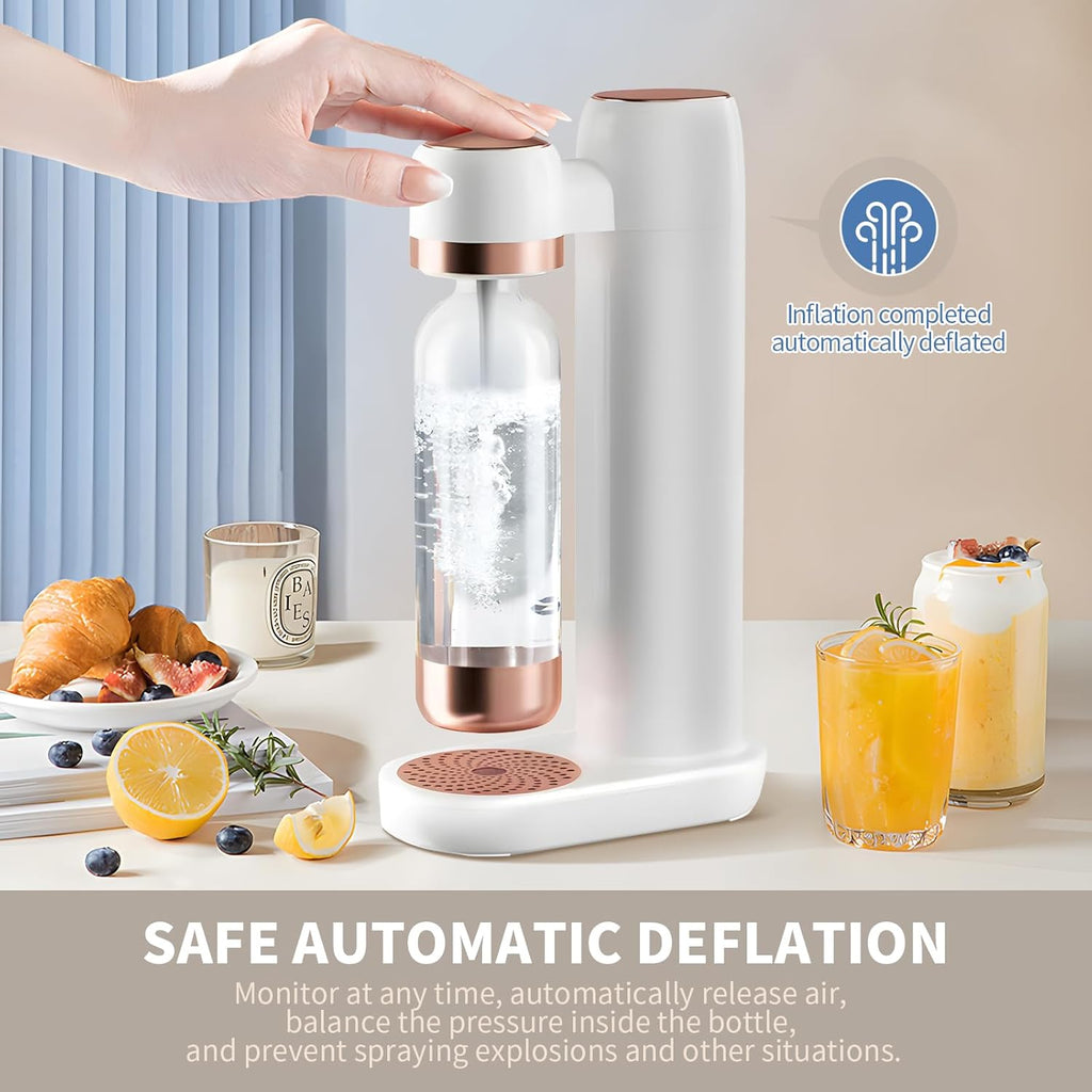 Sparkling Water Maker Soda Maker Machine with 1L PET Bottle E403