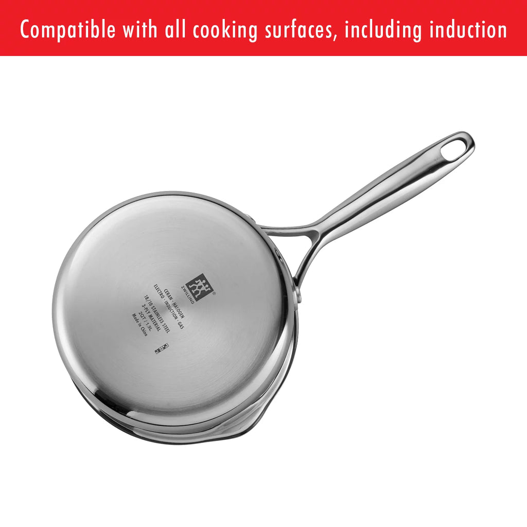 10-pc Stainless Steel Ceramic Nonstick Cookware Set F81076
