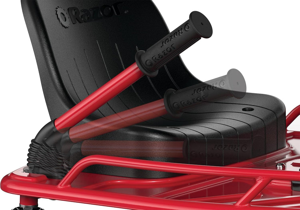 24V Electric Drifting Go Kart, Black/Red C7957
