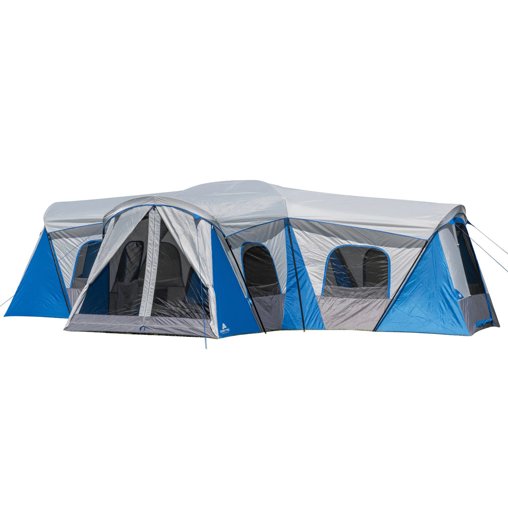 16-Person 3-Room Family Cabin Tent with 3 Entrances A546