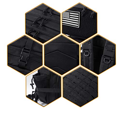 25L/35L/45L Military Tactical Backpack with Bottle Holder L17959
