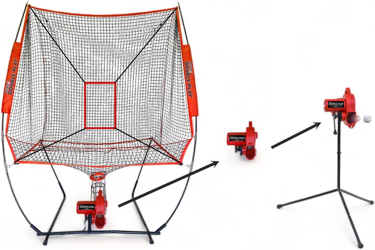 2-in-1 Baseball Pitching Machine C97016