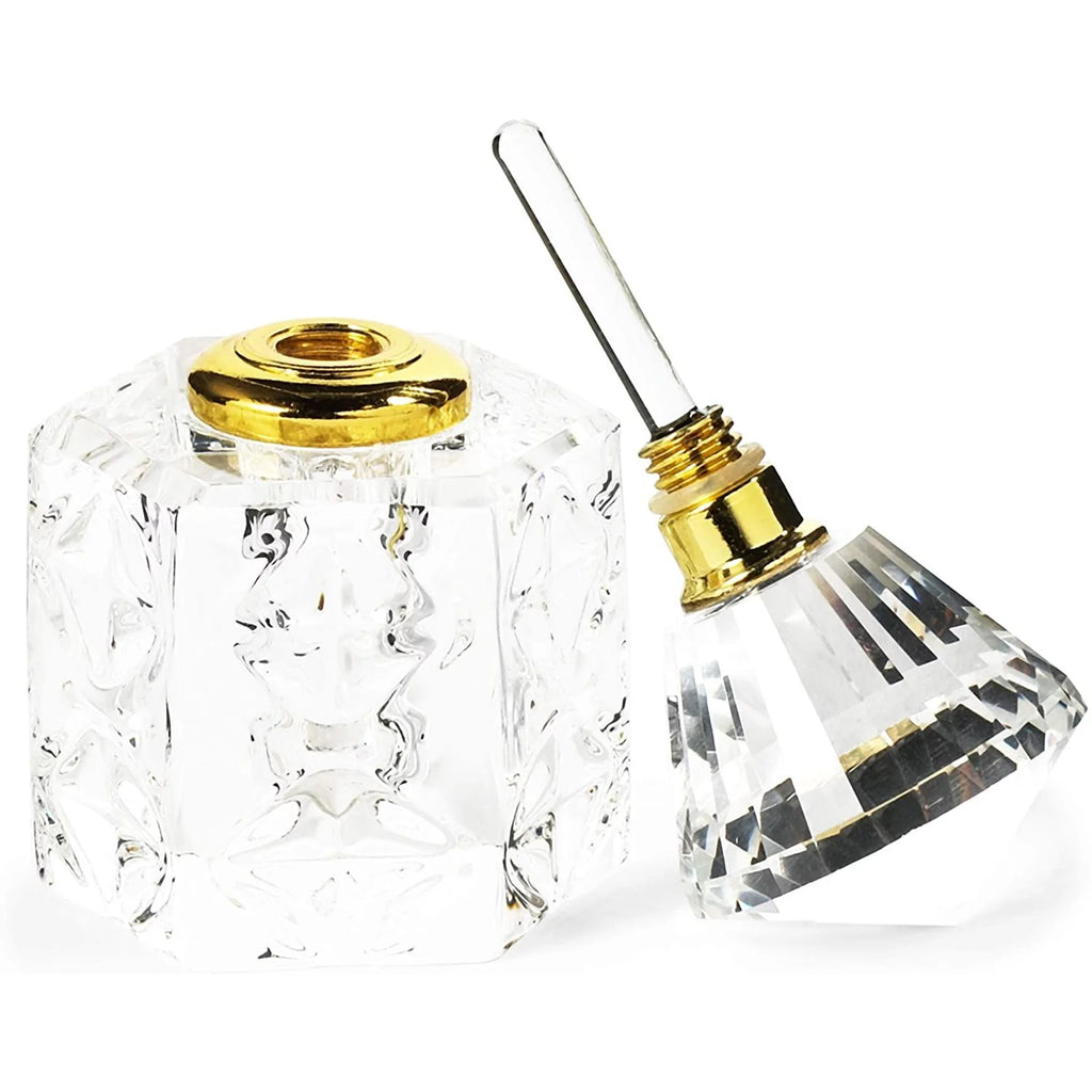 4 Pack Crystal Perfume Bottle Set C676