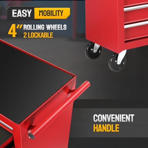 7-Drawer Rolling Tool Chest with Lockable Wheels R66727