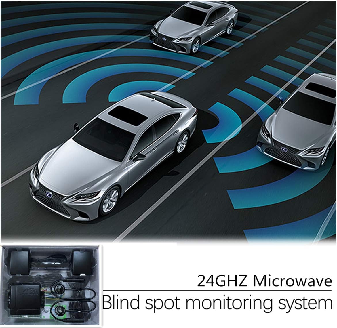 Radar Based Blind Spot Sensor and Rear Cross Traffic Alert System J609