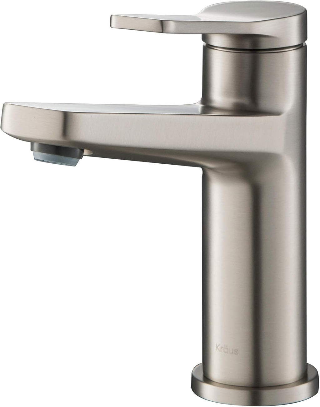 Single Handle Basin Bathroom Faucet in Spot Free Stainless Steel Q217