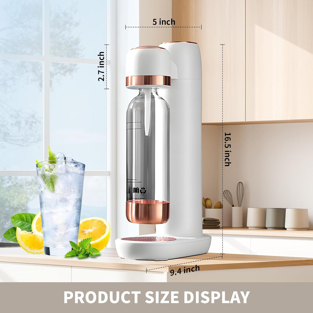Sparkling Water Maker Soda Maker Machine with 1L PET Bottle E403