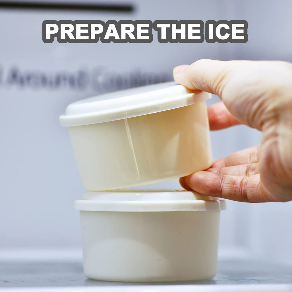 Portable Shaved Ice Machine with Cube Trays E8928