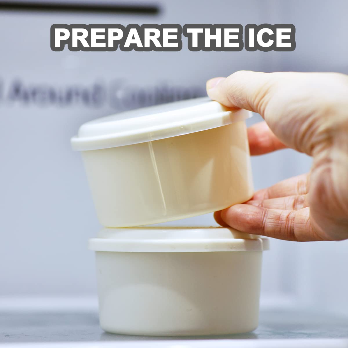 Portable Shaved Ice Machine with Cube Trays E8928