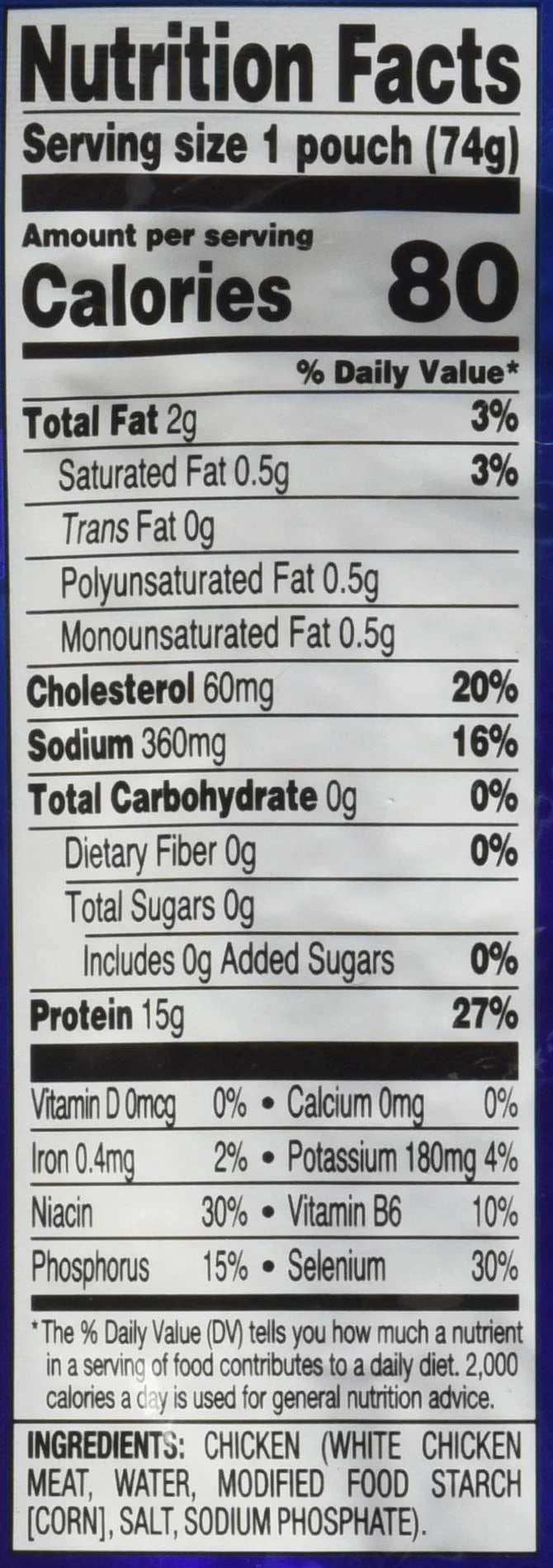 Pack of 8 White Chicken I926