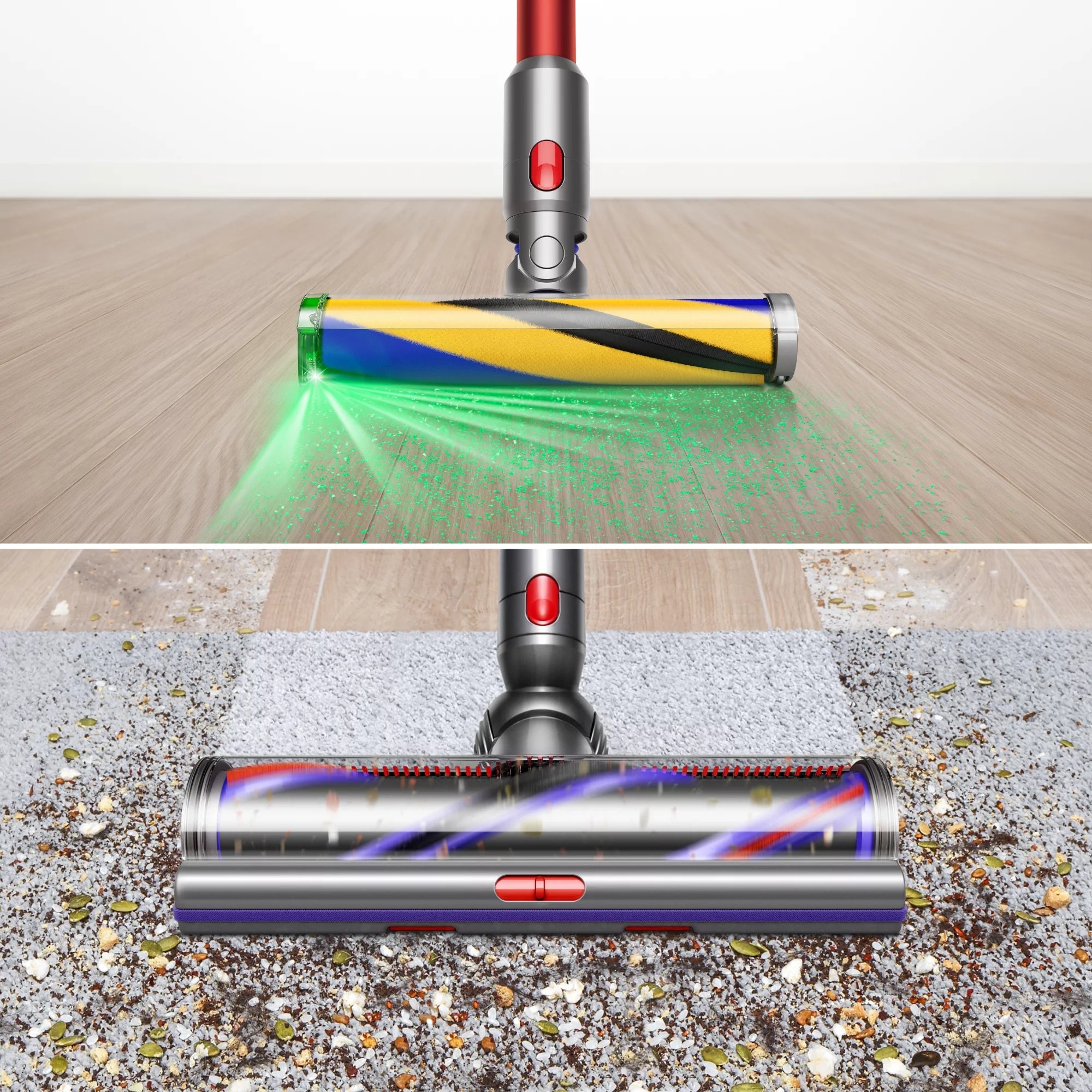 Red Cordless Vacuum Cleaner H3131