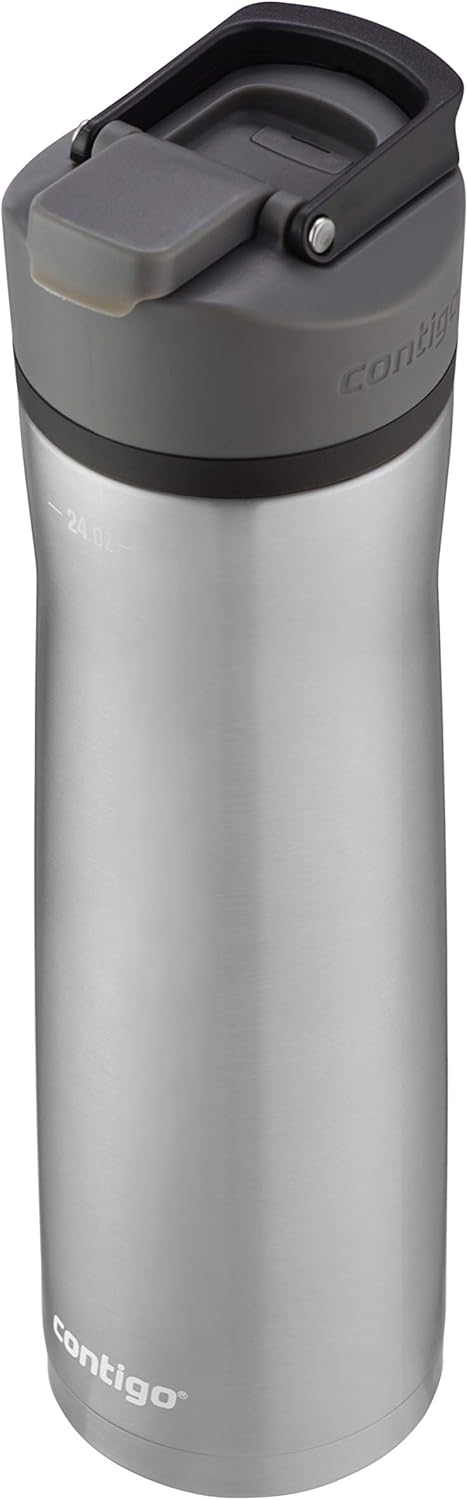 24oz Stainless Steel Spill-Proof Water Bottles with Handles K4339