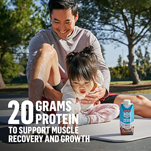 Vanilla Crème Protein Shake, 20g Protein, Zero Sugar, 11.16 Fl Oz (Pack of 12) K494130
